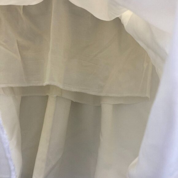 Rina diMontella Lace Satin Dress Womens Size 6 Black Ivory Knee Prom Hoco Formal - Picture 12 of 16